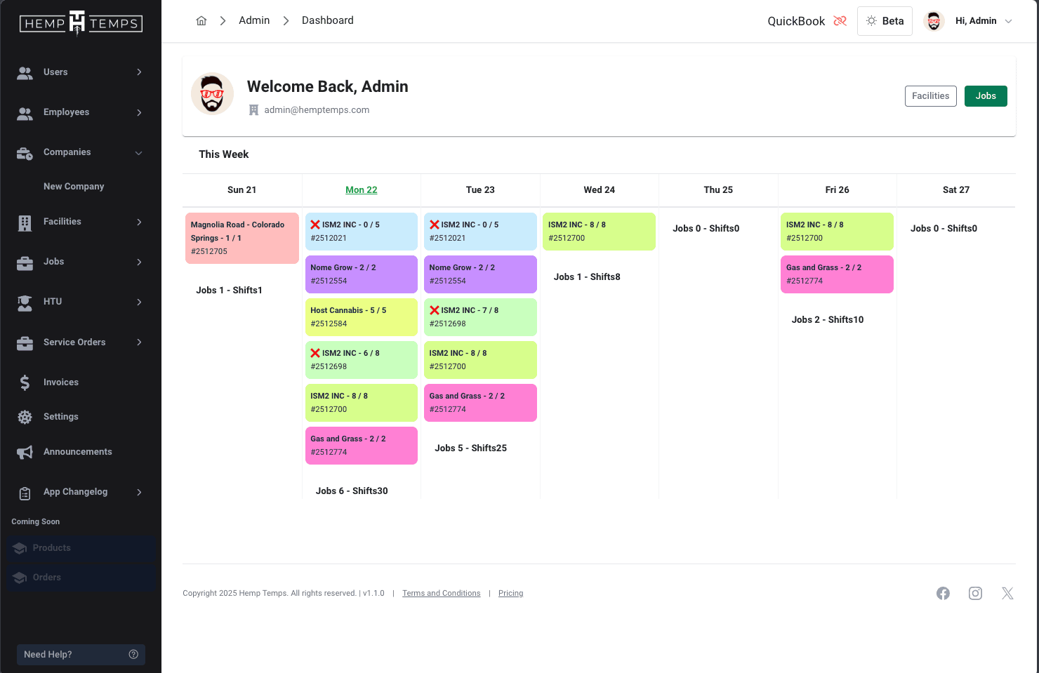 Hemptemps — Purpose-Built Workforce Management Platform for Cannabis