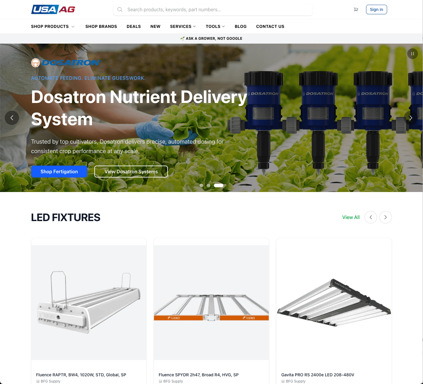 USA AG — Custom PIM, Headless Shopify & B2B E-commerce Platform